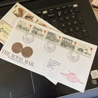 GB FDC FIRST DAY COVER 1984 THE ROYAL MAIL  BUREAU PMK SPECIAL BICENTENARY MARK