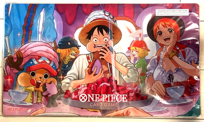 One Piece Official Playmat Whole Cake Island Nami Bandai Card