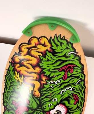 NOS 80s Skateboard Nasenschutz - Snot Green, Old School Nose Bone, wie Powell, 1
