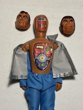 MASKATRON 1975 BOOTLEG Mexico Six Million Dollar Man 11.5  Figure  Super Rare  