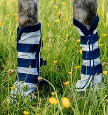 Horseware Newmarket Fly Boots Set of 2 - Whitney Navy