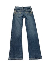 Wrangler 20X 1042BWXMD Western Cowboy Bootcut Blue Jeans Boys size 8 Slim 20x3