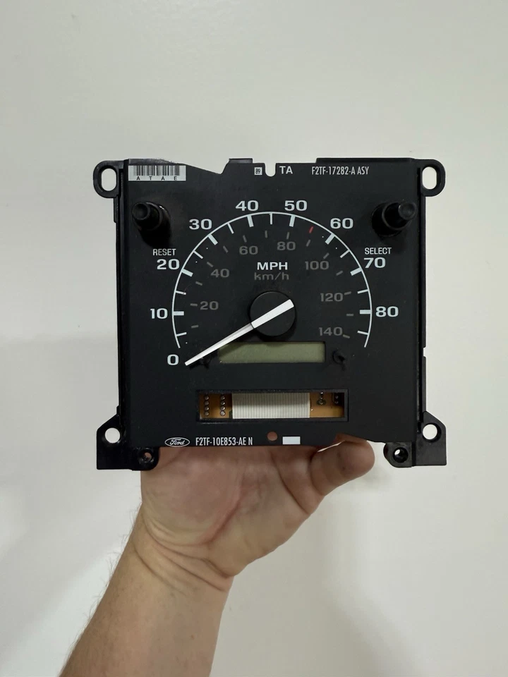 1992 1996 Ford Bronco PSOM спидометр F150 F250 F350 F2TF-10E853-AE 81K миль - Изображение 2 из 4