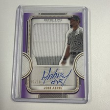 2022 Topps Definitive Jose Abreu Relic Auto Collection Purple Patch #01/10 