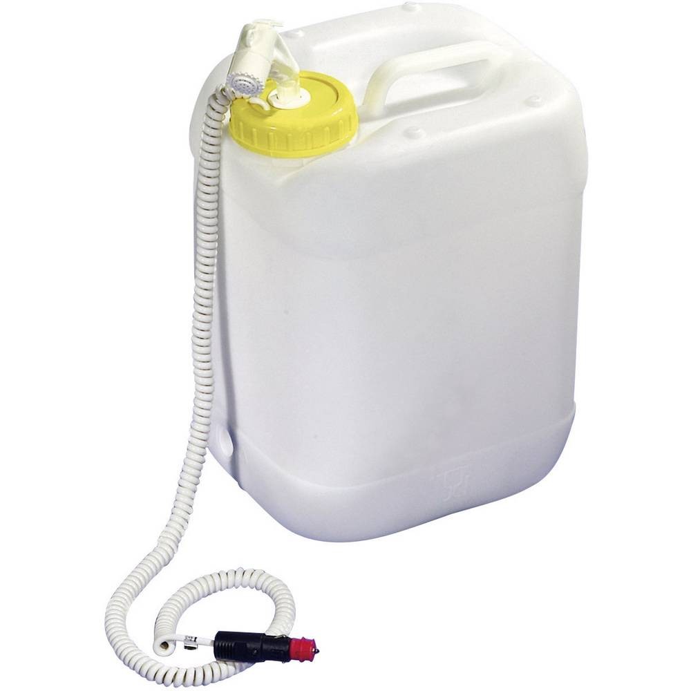 Douche de camping Comet 12V à forte pression avec bidon 20l