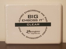 Ranger BIG Emboss It Jumbo Clear Embossing Ink Pad - Made in USA