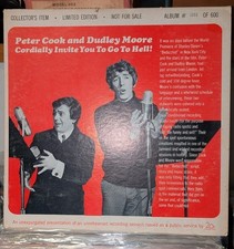 Peter Cook And Dudley Moore  Cordially Invite You To Go To Hell LP RARE #201/600