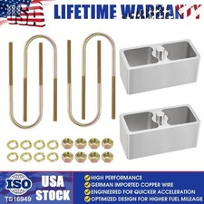 2inch Aluminum Extruded Leaf Spring Lowering Blocks Assembly Wu-bolts 2inch Aluminum Extruded Leaf Spring Lowering Blocks Assembly Wu-bolts