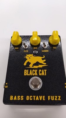 Black Cat Bass Octave Fuzz Pedal Analog Effect Used Japan | eBay