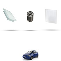 Hoffcar Set Service - 3 Filter Kompatibel Mit Toyota Yaris I (P1) 1.5 Vvt 110