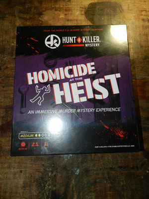 Hunt A Killer Homicide At The Heist A Murder Mystery Party Game
