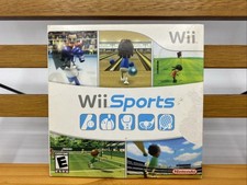 Wii Sports Nintendo Wii, 2006 Cardboard Sleeve CIB Complete W Manual TESTED
