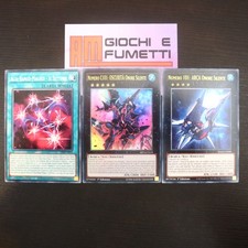 LOTTO 3 CARTE NUMERO 101 e C101 in italiano YUGIOH rarità MISTE yu-gi-oh! AFFARE