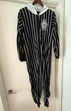 DISNEY Tim Burton LARGE Nightmare Before Xmas Jack Skellington Jumpsuit Costume