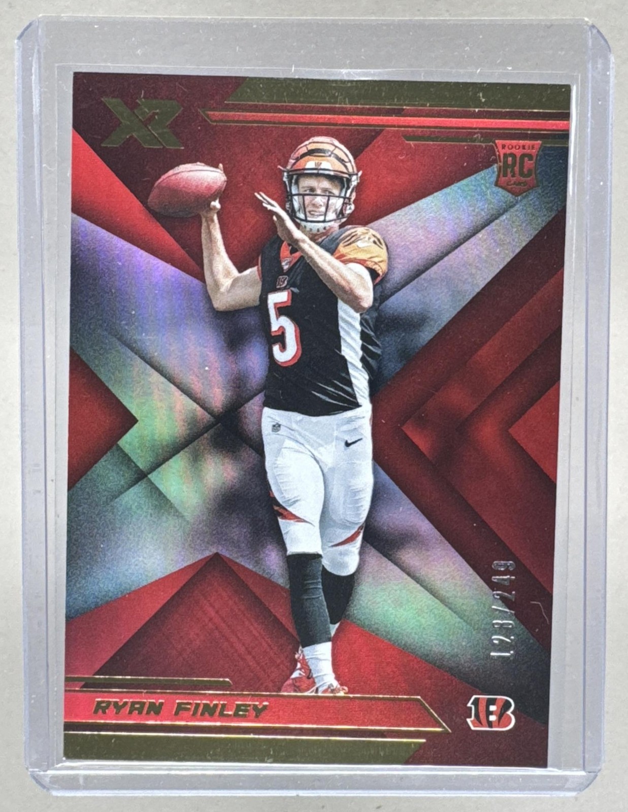 Ryan Finley Panini XR #116 Red