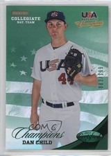 2013 USA Baseball Champions Certified National Team Mirror Green Dan Child fm0