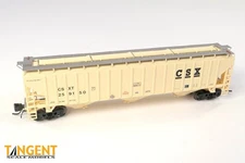 TANGENT N Trinity 4750 Covered Hopper 81010 CSX 'Delivery 10-1988'