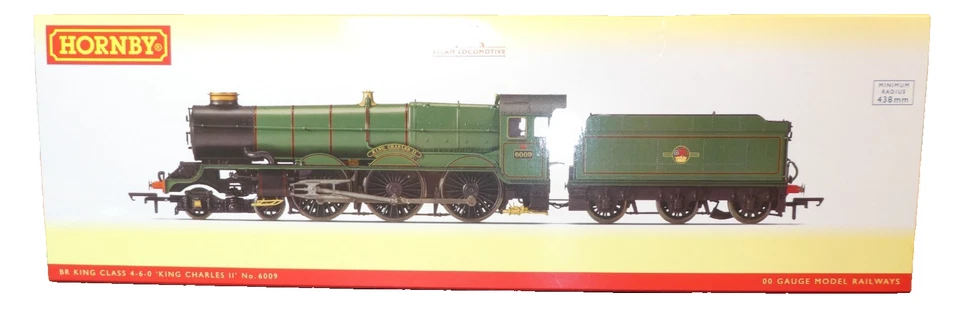 Hornby R30364 BR, Class 6000, 4-6-0, 6009 "King Charles II" Spur Oo