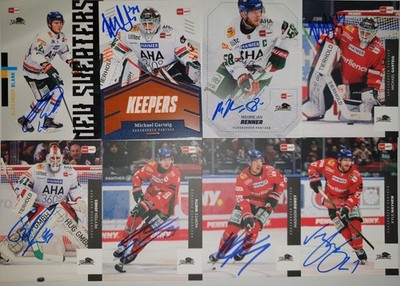 DEL Playercards 2025/2026 25/26 signiert Augsburger Panther