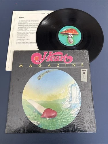 Heart Magazine Vintage Shrink LP Vinyl EX - Beautiful Glossy Vinyl