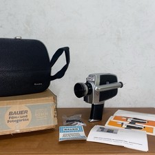 BAUER C3 SUPER MOVIE CAMERA Complete with Instructions and Working Box