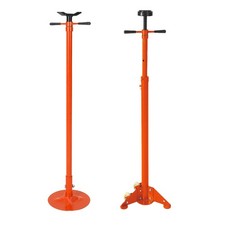 Underhoist Support Stand 1653lb 34 Ton Adjustable Pole Jack Steel Vehicle Stand Underhoist Support Stand 1653lb 34 Ton Adjustable Pole Jack Steel Vehicle Stand