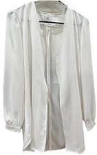 Have Long Blazer Women  s White, Long Sleeve, Size Small