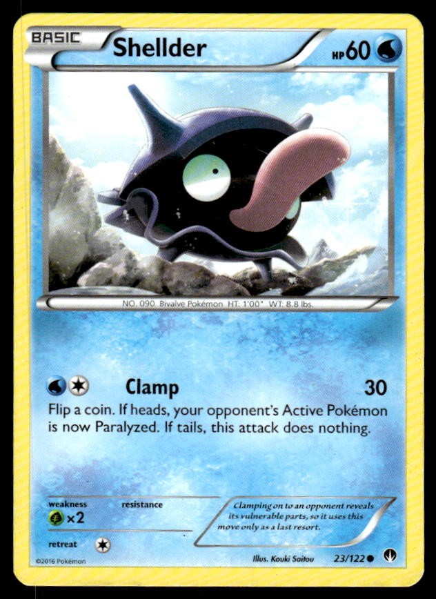 XY - BREAKpoint #23/122 Shellder (23)