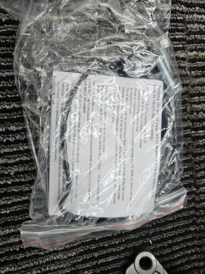 Bomba de agua para L4 1,8 L Corolla Matrix Vibe xD Toyota Scion 2008 - 14 T1237 Foto 4 de 4