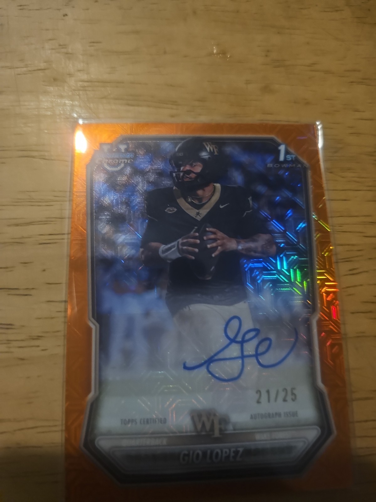 Gio Lopez Bowman 2026 Auto 21/25