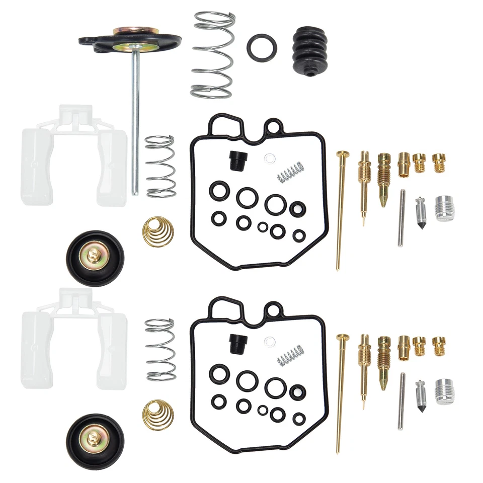 Kit de reparación de reconstrucción de carburador de 2 piezas para Honda CM400 CM400C CM400E STOCK EN EE. UU. Foto 3 de 4