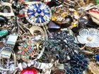 Vintage To Now Large 10 lbs Costume Jewelry Wear Junk Repair Lot