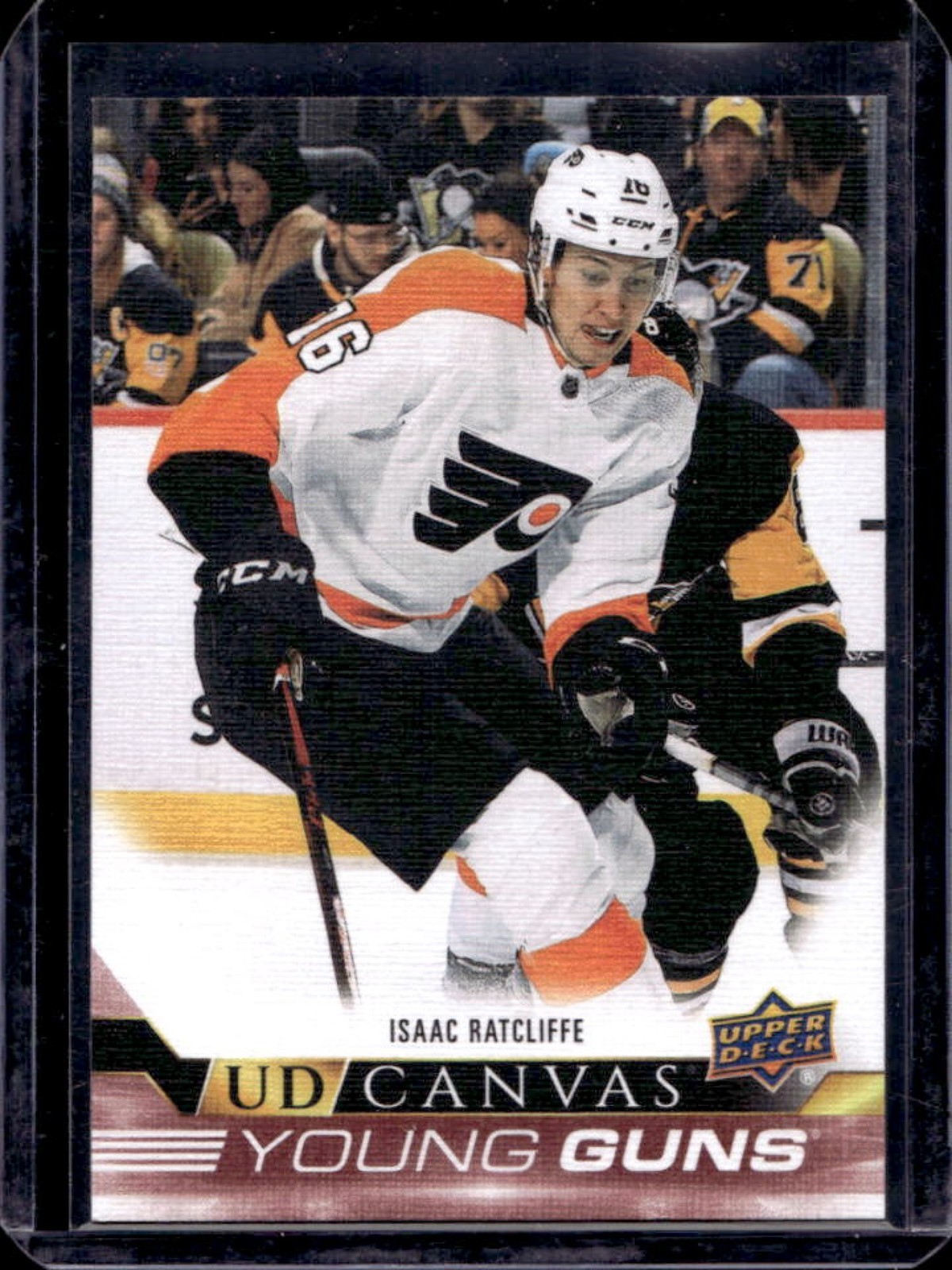 2022-23 Upper Deck Isaac Ratcliffe UD Canvas Rookie Young Guns RC #C112 Flyers