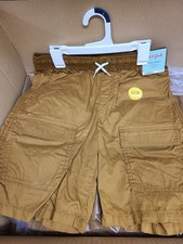 LOT OF 12. Cat And Jack Cargo Shorts Brown Size L 10-12 Brown New