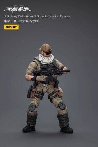 Joytoy 1/18 JT9558 U.S. Army Delta Assault Squad - Support Gunner Figur Modell Spielzeug - Bild 4 von 6