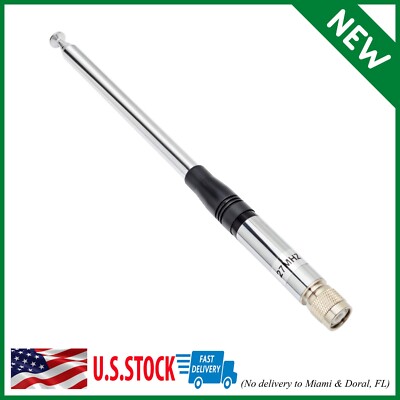 Telescopic CB Antenna for President Randy II/III: 51in TNC Replacement