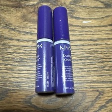 Lot 2 NYX Butter Lip Gloss, GELATO BLG 34. HTF Brand New