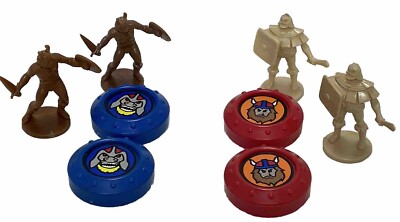 Vtg 1983 Lakeside Viking Board Game Carom Coins Barbarians Replacement Pieces