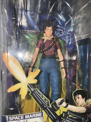 NECA Aliens 2016 SPACE MARINE LT. RIPLEY FIGURE 7” Inch Comic