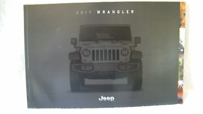 2017 JEEP RENAGADE AUTO / TRUCK  PRODUCT COLORS SPECS INFO  BOOKLET