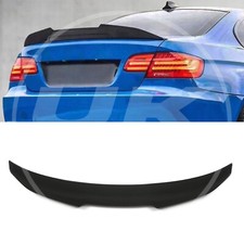 PSM STYLE DUCKTAIL REAR SPOILER GLOSS BLACK FOR BMW 3 SERIES E92 COUPE 2005-13