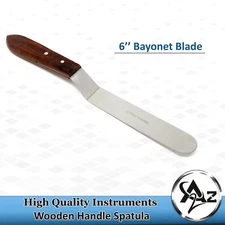 6" Offset Stainless Steel Icing Spatula - Cake Frosting Filling Spreader utencil