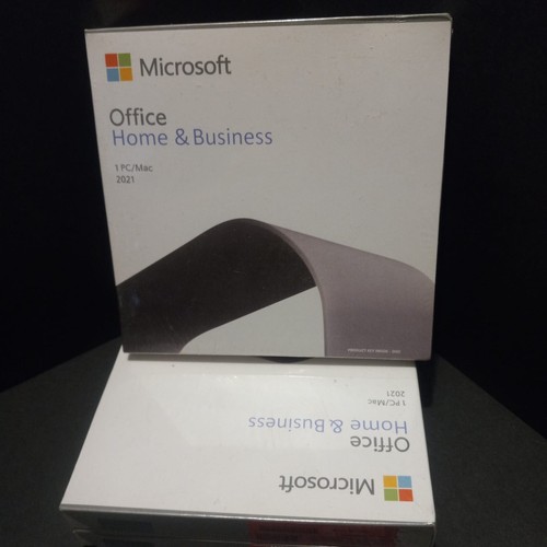 Microsoft Office Home and Business 2021 For 1PC Key Card, Retail Box Lifetime - Picture 2 of 5