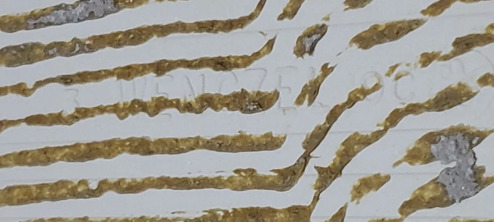 40件古董陶瓷WENCEL美国薰衣草浴室瓷砖4x4 — 第 3/4 张图片