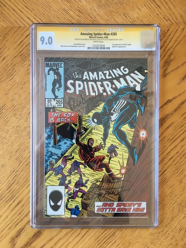 Amazing Spider-Man #265 DeFalco Frenz Rubinstein 1st Silver Sable 9.0 VF/NM CGC