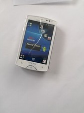 Sony Ericsson Xperia Mini In White Mobile Dummy Prop, Decoration, Advertising