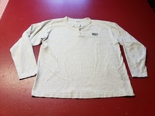 Vintage Microsoft Long Sleeve T-Shirt Gray XL Cotton Blend Made In U.S.A.