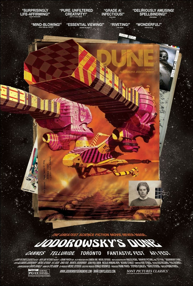 Jodorowsky's Dune movie poster : 11 x 17 inches | eBay