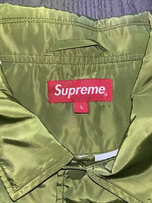 ナイロンジャケット supreme digi coaches jackets L supreme olive digi coaches jacket | eBay