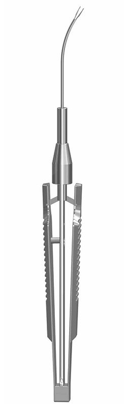 SS Snyder Osher IOL Cutter Forcipe Frammenti Lenti Rimozione Calibro 22 - Foto 2
